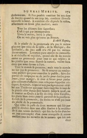 171-188, De la promenade. - De l'amour.