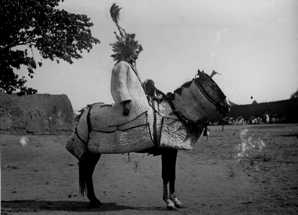 Rider with cotton armour