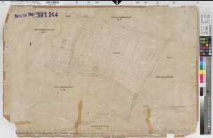 Oelde (Oelde), Umlegung Oelde, Urkarten II Oelde Stadt Flur 10