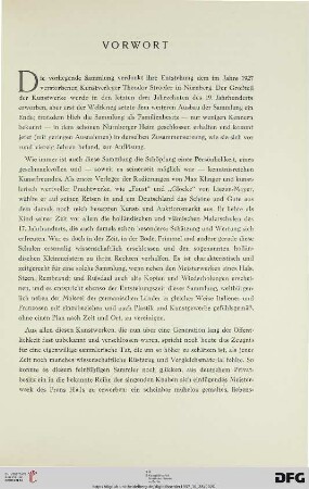 Vorwort (Dr. Walther Bernt)