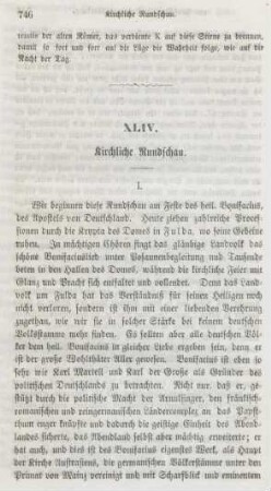 746-763 Kirchliche Rundschau