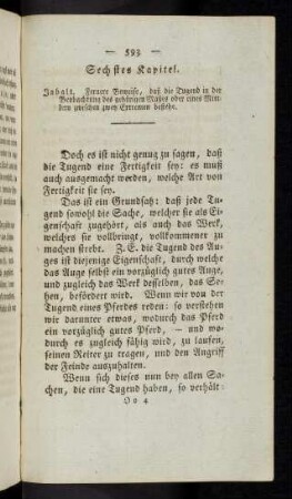 593-614, Sechstes Kapitel