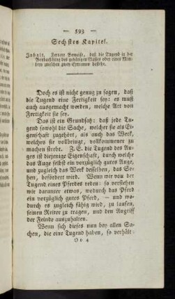 593-614, Sechstes Kapitel