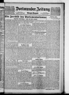 Dortmunder Zeitung. 1874-1939