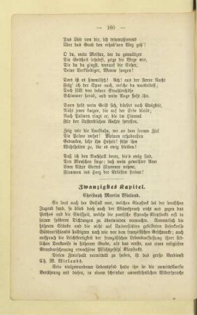 Zwanzigstes Kapitel