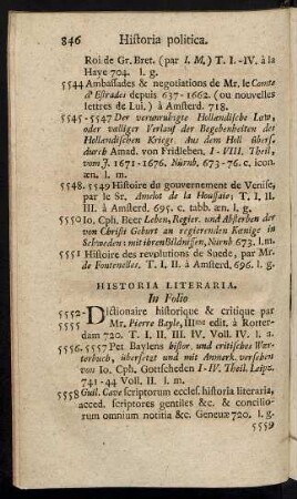 Historia Literaria