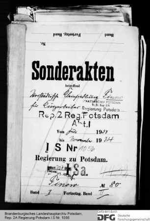 Kleinsiedlungen in Finow, Kr. Oberbarnim