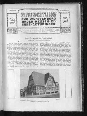 1913, 47: Zehnter Jahrgang. No. 47.