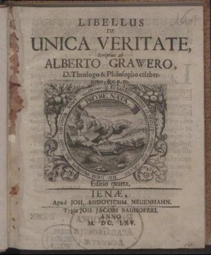 Libellus De Unica Veritate