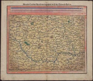 Die ander Tafel des Rheinstroms begreiffendt die Pfaltz, Westereich, Eyfel, ec.