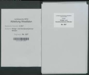 Amt Hausberge - Vogtei Gohfeld - Bauerschaft Bischofshagen: Unterlagen der Revisionskommission - Band 2