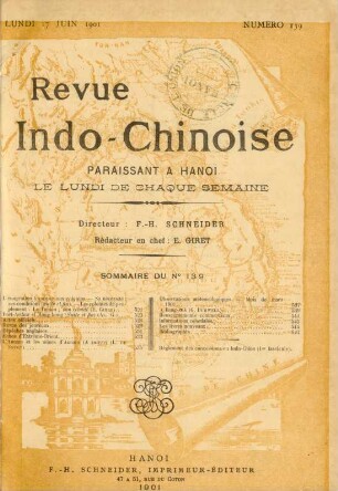 Lundi 17 Juin 1901. Numéro 139
