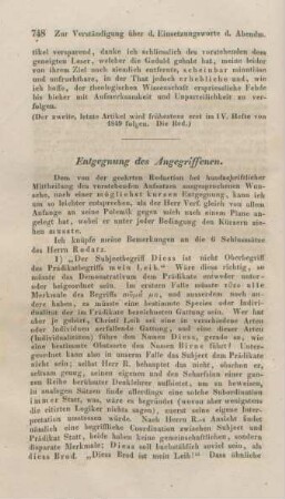 748-757 Entgegnung des Angegriffenen