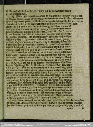 §. 106. An constante motrimonio alii in casu mortiis Coniugium liceat promittere
