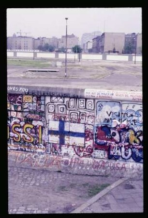 Grenze Potsd. Platz 17.5.87.