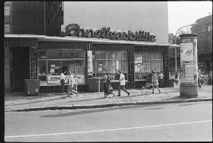 Schnellgaststätte in der Stargarder Straße