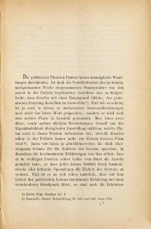 Über die Einleitung zum Timäus