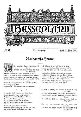No. 6, 17. März 1897