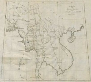 A sketch of the Birman Empire from a map of India extra Ganjem ...
