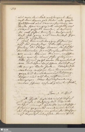 Rom. d. 11 April