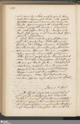Rom. d. 11 April
