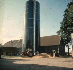 Fotografie: Lagertechnik, Hochsilo, Hochbehälter gasdicht