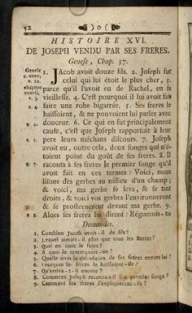 52-56, Histoire XVI