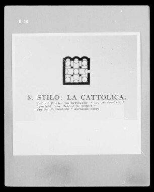 Kirche 'La Cattolica'