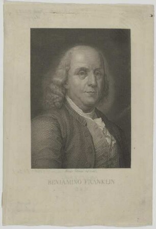 Bildnis des Beniamino Franklin