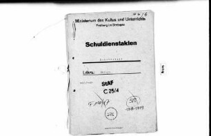 Schulpfründe Schwörstadt