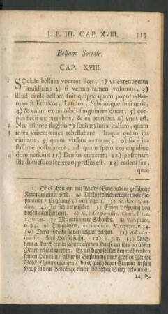 Bellum Sociale. Cap. XVIII