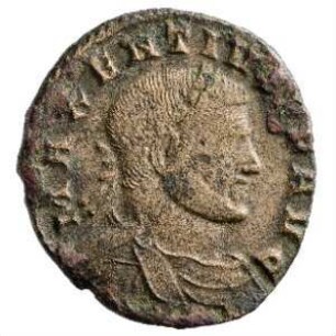 Münze, Follis, Herbst 307 - Frühling 308 n. Chr.