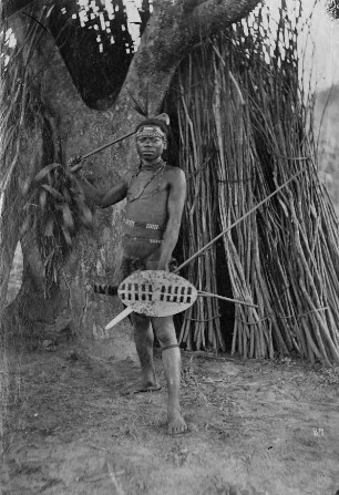 Bewaffneter Ovambo, Südwestafrika