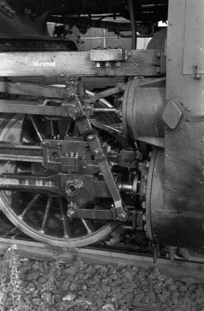 Dampflok BR 58 1791-1 : Dampflok BR 58 1791-1 im Bahnhof Aue