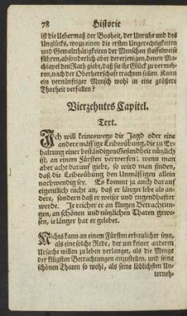 Vierzehntes Capitel.