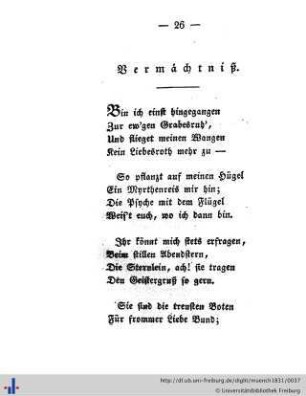 Vermächtnis