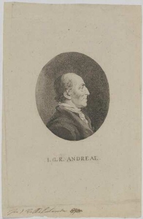 Bildnis des I. G. R. Andreae