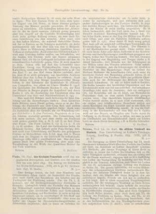 616-618 [Rezension] Thieme, Karl, Die sittliche Triebkraft des Glaubens