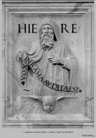 Wanddekoration der Cappella Badoer-Giustinian : Propheten : Jeremia