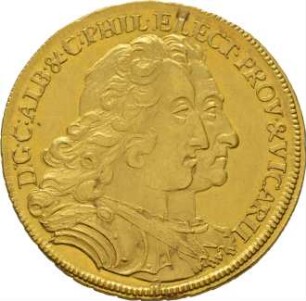 Medaille, 5 Dukaten, 1740