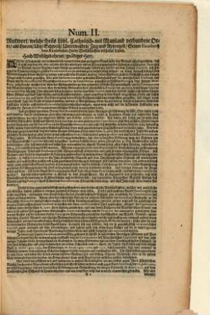 Beylagen zu dem den 5. Febr. 1706 dictirten Kayserlichen Commissions Decret