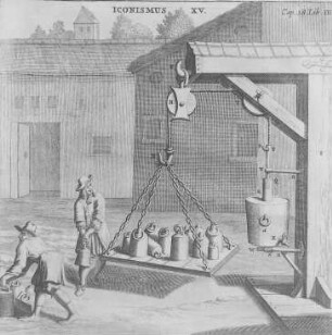 Demonstration des Luftdruckes nach Guericke : Technikgeschichte | Physik | Mechanik | Wassermesser