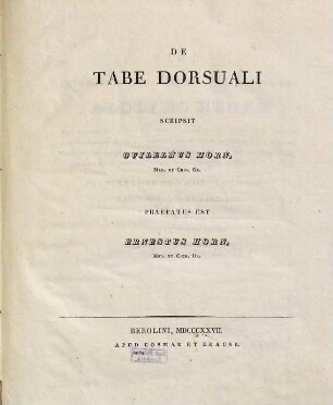 De tabe dorsuali