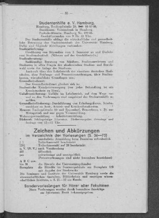 Studentenhilfe e.V. Hamburg