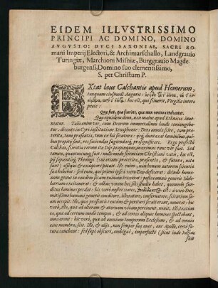 8v-2v, Eidem Illustrissimo Principi ...
