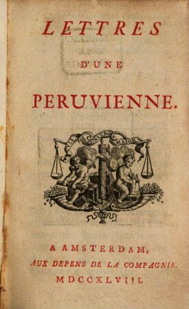 Lettres d'une Peruvienne