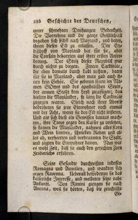 286-296, Seine Gesandte durchreißten indessen ...
