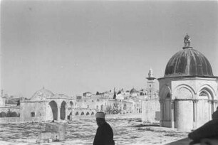 Kuppel der Himmelfahrt : Kuppel der Himmelfahrt auf dem Tempelberg in Jerusalem