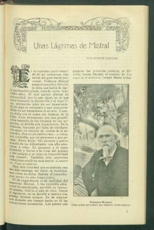 Unas Lágrimas de Mistral