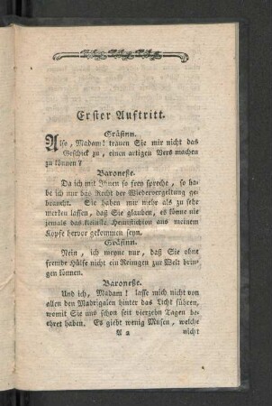[Erster Auftritt. - Vierzehnter Auftritt.]